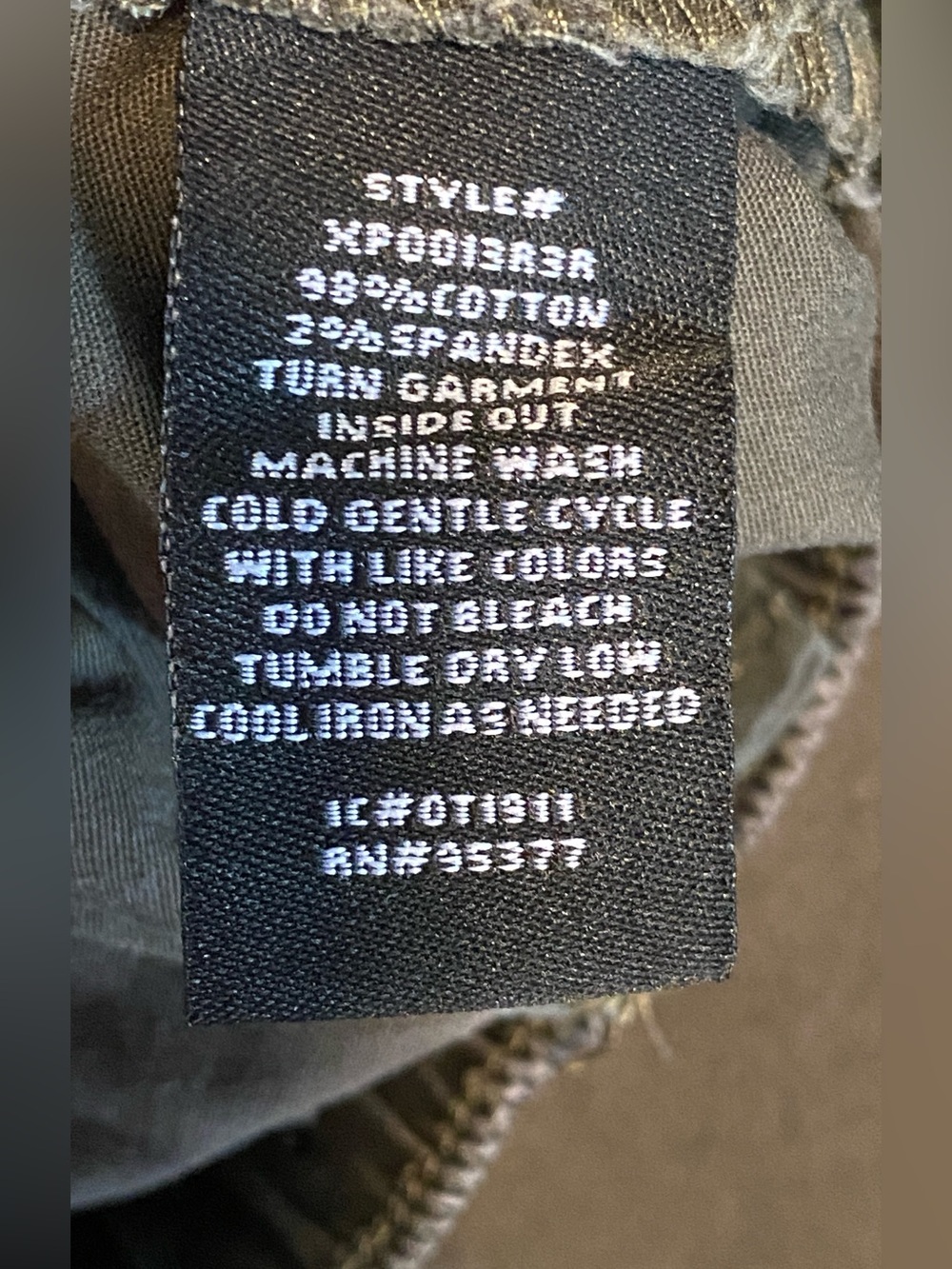 Sanctuary Camo Cargo Pants in Olive Green Sm - Picture 8 of 12